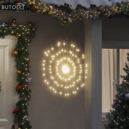 vidaXL 4 db karácsonyi meleg fehér csillagfény 140 db LED 17 cm