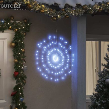 vidaXL karácsonyi hideg fehér csillagfény 140 db LED 17 cm