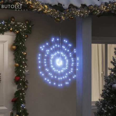 vidaXL 4 db karácsonyi hideg fehér csillagfény 140 db LED 17 cm