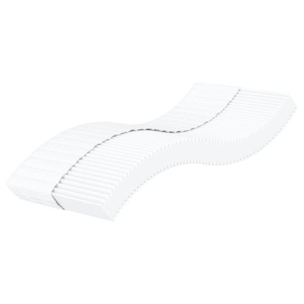 vidaXL fehér H2/H3 keménységű habmatrac 100 x 200 cm