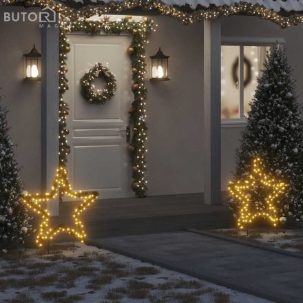 vidaXL karácsonyi csillag fénydekoráció 115 LED 85 cm