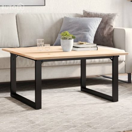vidaXL acél dohányzóasztallábak O-alakú vázzal 80 x 70 x 43 cm