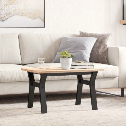 vidaXL acél dohányzóasztallábak Y-alakú vázzal 60x40x38 cm