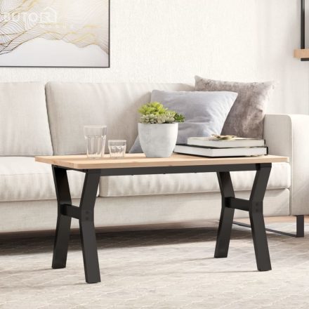 vidaXL acél dohányzóasztallábak Y-alakú vázzal 80 x 40 x 43 cm