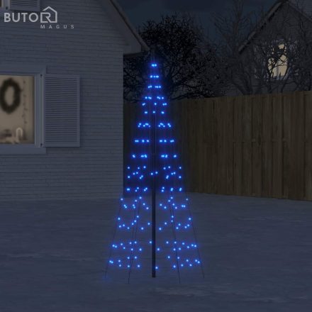 vidaXL kék LED karácsonyfa zászlórúdra 200 LED 180 cm