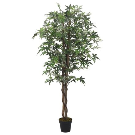 vidaXL zöld mű juharfa 336 levéllel 120 cm