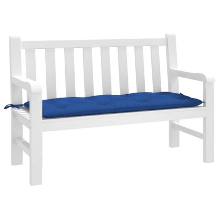 vidaXL kék oxford szövet kerti padpárna 120 x 50 x 7 cm