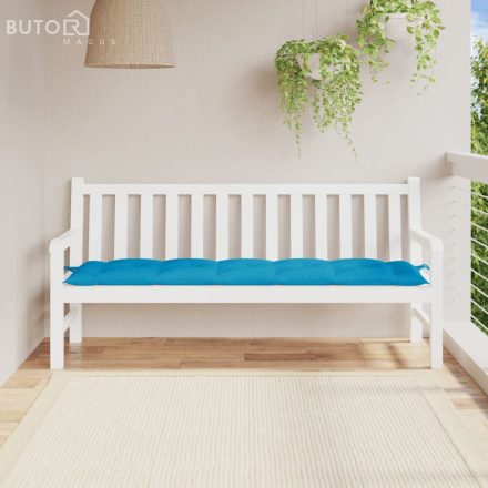 vidaXL világoskék oxford szövet kerti padpárna 180 x 50 x 7 cm