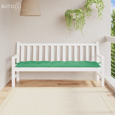 vidaXL zöld oxford szövet kerti padpárna 180 x 50 x 7 cm