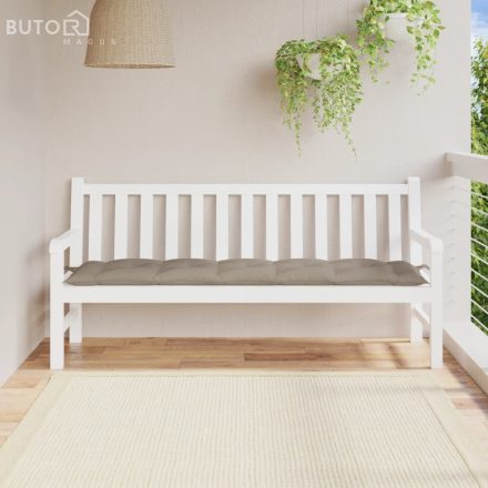 vidaXL tópszínű oxford szövet kerti padpárna 180 x 50 x 7 cm