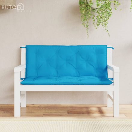 vidaXL 2 db világoskék oxford szövet kerti padpárna 120 x 50 x 7 cm