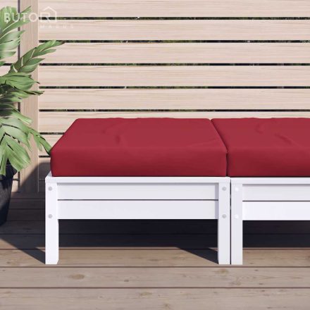 vidaXL bordó oxford szövet raklappárna 60x60x9,5 cm