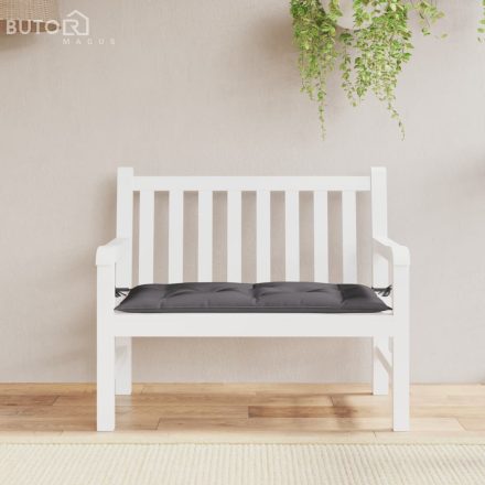 vidaXL antracitszürke oxford szövet kerti padpárna 110 x 50 x 7 cm