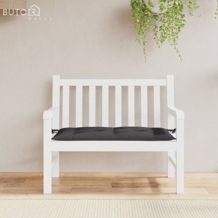 vidaXL fekete oxford szövet kerti padpárna 110 x 50 x 7 cm
