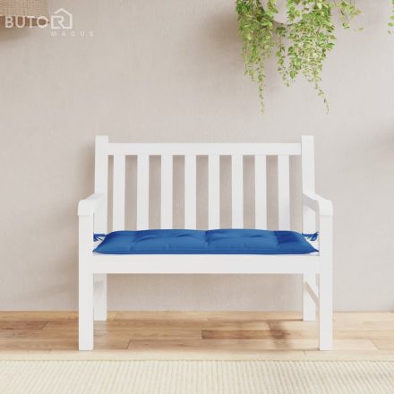 vidaXL kék oxford szövet kerti padpárna 110 x 50 x 7 cm