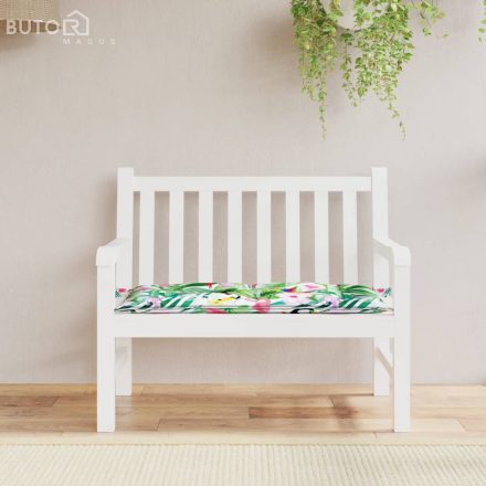 vidaXL színes szövet kerti padpárna 110 x 50 x 7 cm