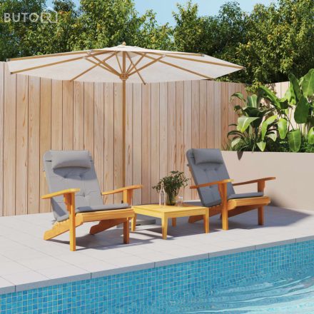 vidaXL 2 db szürke oxford-szövet Adirondack-székpárna