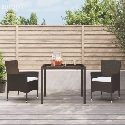 vidaXL 2 db barna polyrattan kerti szék párnákkal (csak Egyesült Királyság/Írország/FI/NO)