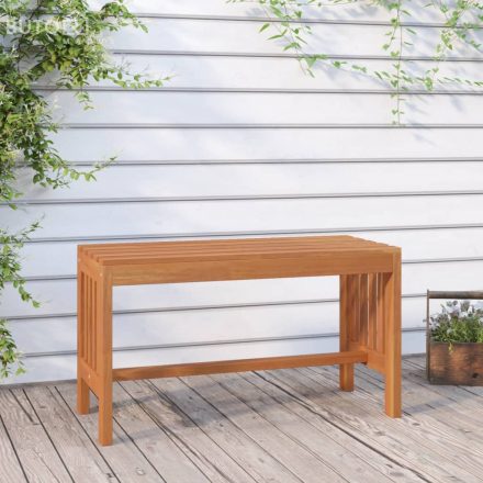 vidaXL tömör eukaliptuszfa kerti pad 80 cm