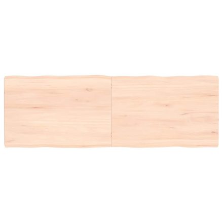 vidaXL kezeletlen tömör fa asztallap 120x40x(2-4) cm