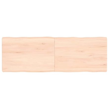 vidaXL kezeletlen tömör fa asztallap 120x40x(2-6) cm