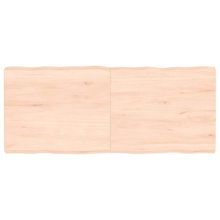 vidaXL kezeletlen tömör fa asztallap 120x50x(2-6) cm