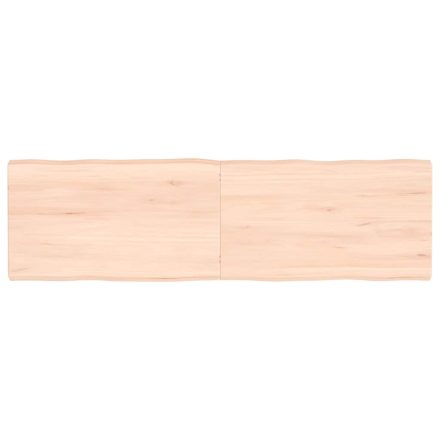 vidaXL kezeletlen tömör fa asztallap 140x40x(2-4) cm
