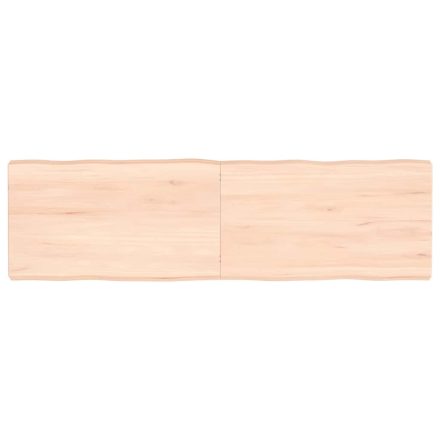 vidaXL kezeletlen tömör fa asztallap 140x40x(2-6) cm