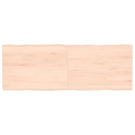 vidaXL kezeletlen tömör fa asztallap 140x50x(2-4) cm