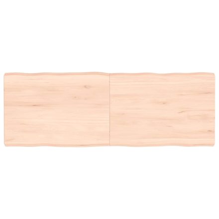 vidaXL kezeletlen tömör fa asztallap 140x50x(2-6) cm