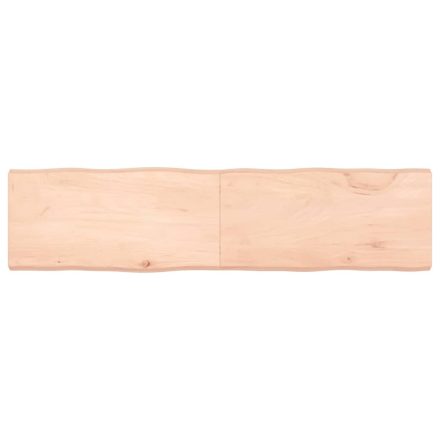 vidaXL kezeletlen tömör fa asztallap 160x40x(2-6) cm