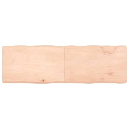 vidaXL kezeletlen tömör fa asztallap 160x50x(2-6) cm
