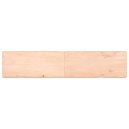 vidaXL kezeletlen tömör fa asztallap 180x40x(2-4) cm