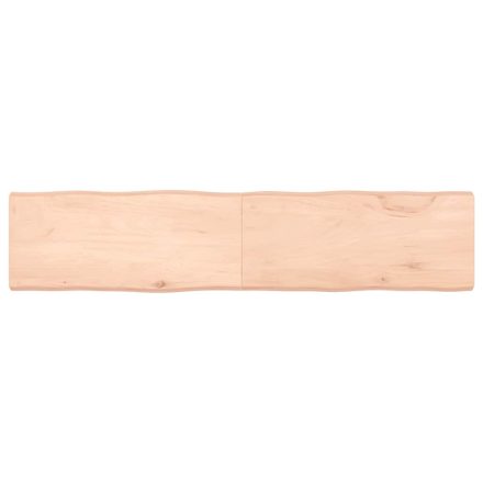 vidaXL kezeletlen tömör fa asztallap 180x40x(2-6) cm
