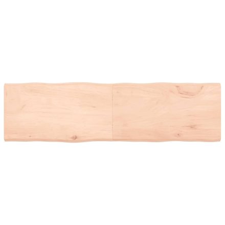 vidaXL kezeletlen tömör fa asztallap 180x50x(2-4) cm