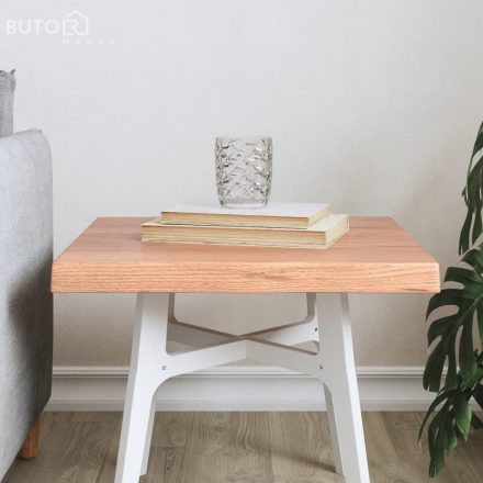 vidaXL világosbarna kezelt tömör asztallap 40x40x(2-4) cm