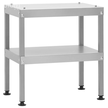 vidaXL horganyzott acél asztal füstölőkemencéhez 40x28x44,5 cm