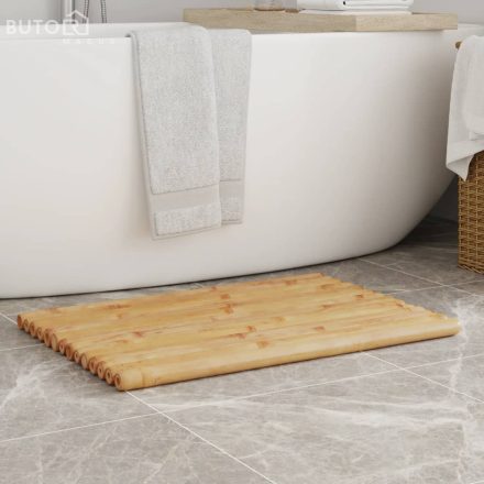 vidaXL 2 db bambusz fürdőszőnyeg 70 x 50 cm