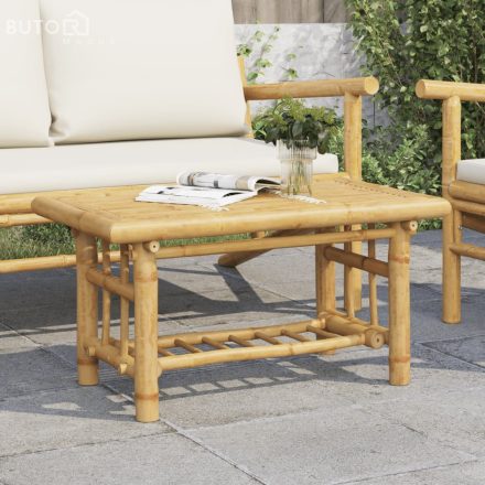 vidaXL bambusz dohányzóasztal 75 x 45 x 36 cm