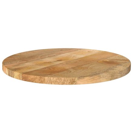 vidaXL tömör mangófa kerek asztallap Ø40 x 2,5 cm