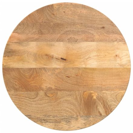 vidaXL tömör mangófa kerek asztallap Ø50 x 2,5 cm