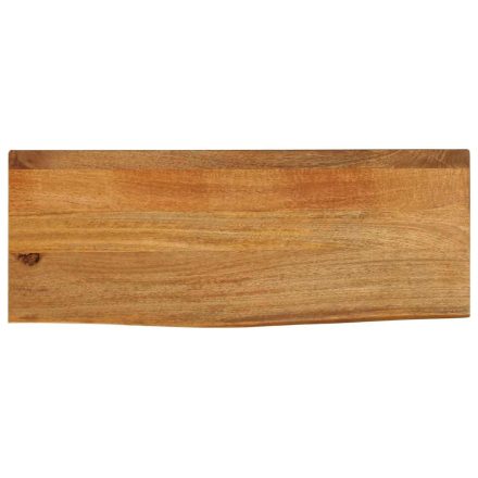 vidaXL tömör mangófa természetes élű asztallap 70 x 20 x 3,8 cm