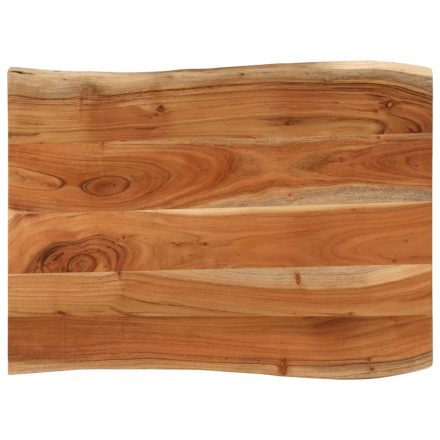 vidaXL tömör akácfa téglalap alakú asztallap 90x60x3,8 cm