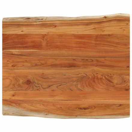 vidaXL tömör akácfa téglalap alakú asztallap 90x80x3,8 cm