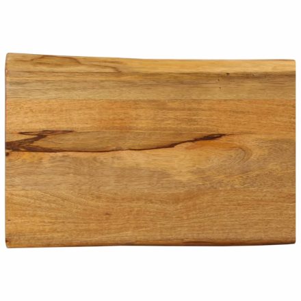 vidaXL tömör mangófa természetes élű asztallap 60 x 40 x 3,8 cm