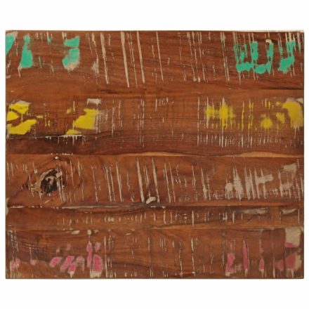 vidaXL tömör újrahasznosított fa téglalap alakú asztallap 60x50x2,5 cm