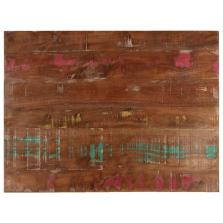 vidaXL tömör újrahasznosított fa téglalap alakú asztallap 80x60x2,5 cm