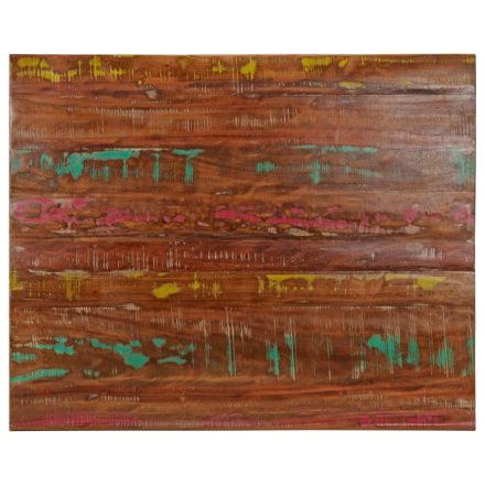 vidaXL tömör újrahasznosított fa téglalap alakú asztallap 90x80x2,5 cm