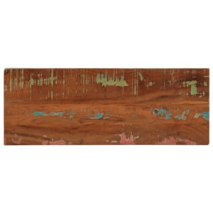 vidaXL tömör újrahasznosított fa téglalap alakú asztallap 90x20x3,8 cm
