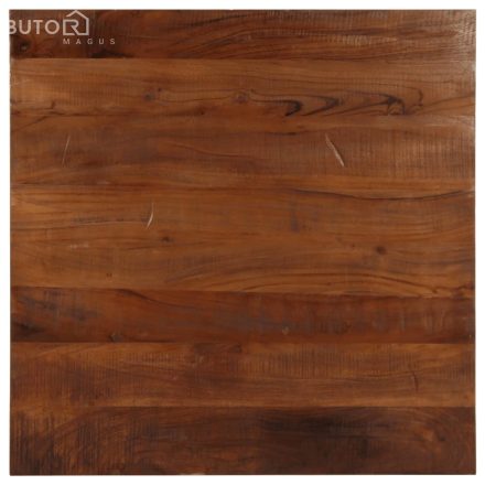 vidaXL tömör újrahasznosított fa négyzet alakú asztallap 80x80x2,5 cm